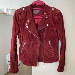 Blank NYC Suede Moto Jacket
